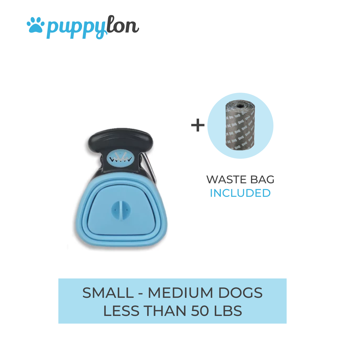 Puppylon Pooper Scooper (Free Waste Bags)